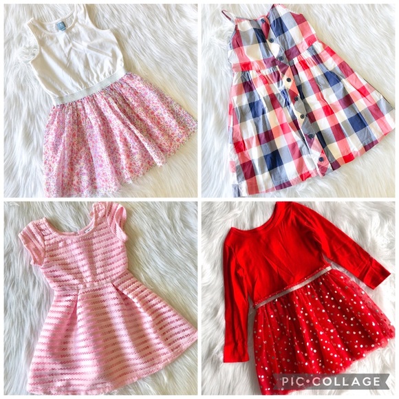 Bundle 4T Toddler Girls Dresses - Picture 1 of 5